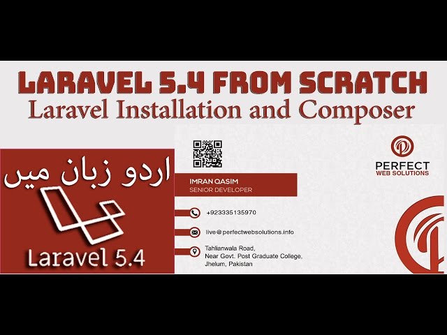 Laravel Tutorials Series for Beginners Part 01: What is laravel | How to Install Laravel اردو/हिंदी