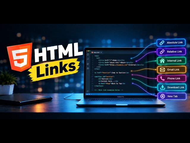 HTML Links | Every Type You Need to Know as a Web Developer #html #coding #webdevelopment