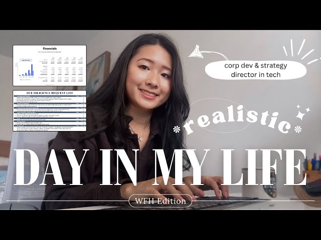 Day in the Life of a Corp Dev & Strategy Director in Tech | WFH Edition
