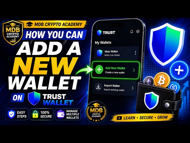 HOW TO ADD MULTIPLE WALLETS ON TRUST WALLET
