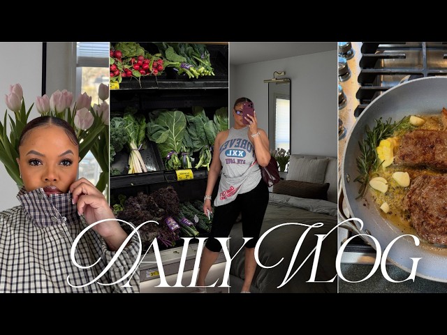 DAILY VLOG: Finally Said it..🧺 Exciting Month, Shy Girl Vlogging, Spring Cleaning, Shopping, etc.