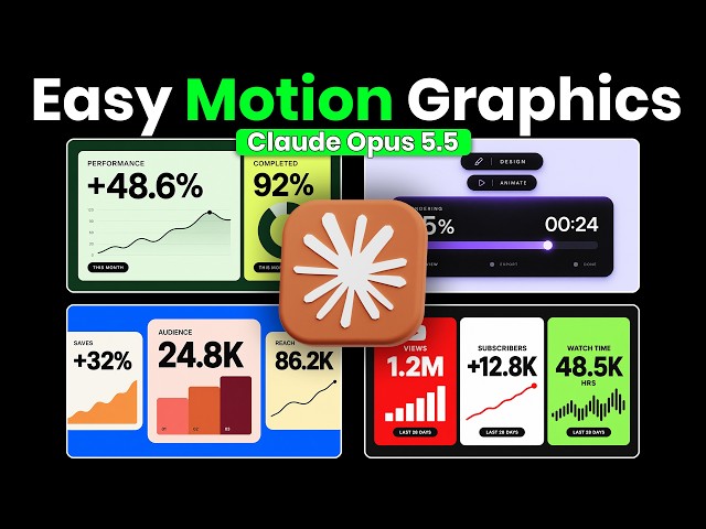 I Found a Way to Make INSANE Motion Graphics With Claude AI