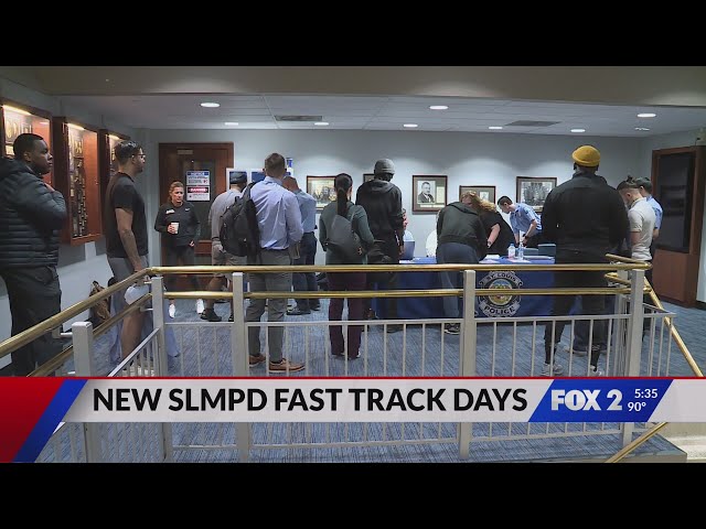 New SLMPD Fast Track days