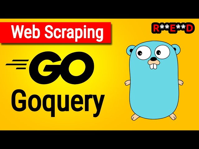 Golang tutorial: How to scrape websites with Golang & Goquery | Golang project
