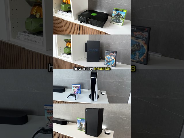Which console lets you play games first?