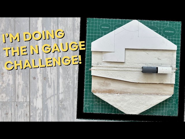 I'm Building an N Gauge Diorama for Mental Health!