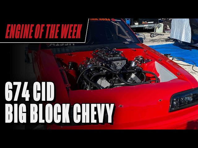 Naturally Aspirated 674 cid Big Block Chevy Engine