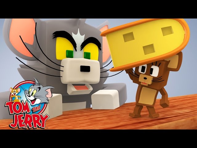 Minecraft: ROUBOU MINHA COMIDA! #01 ( TOM E JERRY )