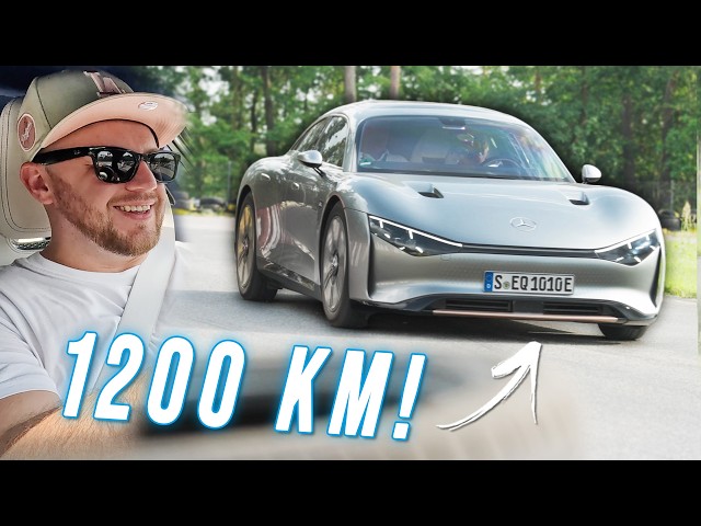 ⚡️ Jak se jezdí v elektromobilu s dojezdem 1200 KM?! | Mercedes Vision EQXX