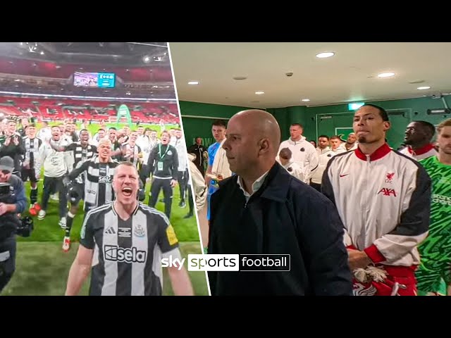 BEHIND THE SCENES at the Carabao Cup final in 360° VR 🤩