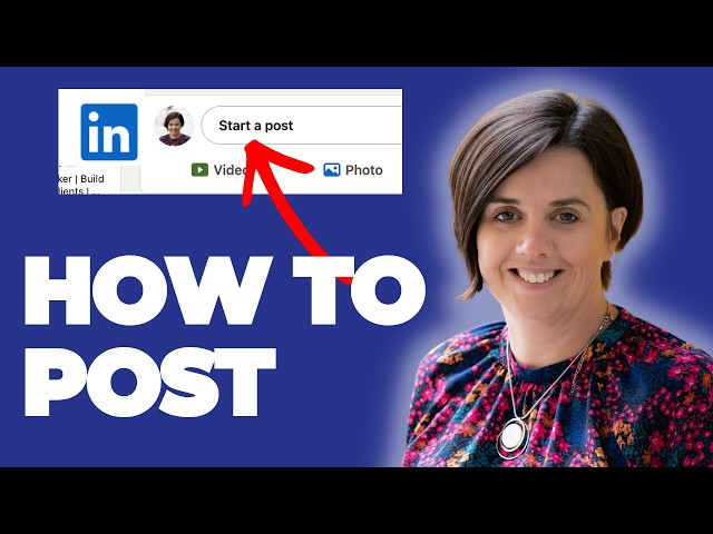 How to post on LinkedIn
