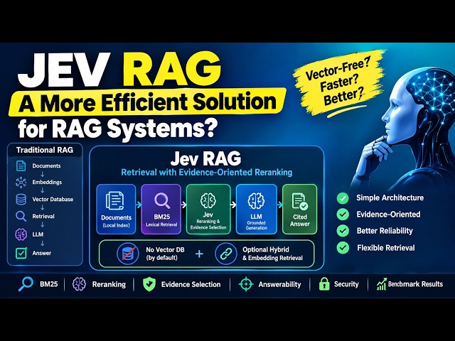 Jev RAG Explained | Is It a More Efficient Alternative to Vector RAG?