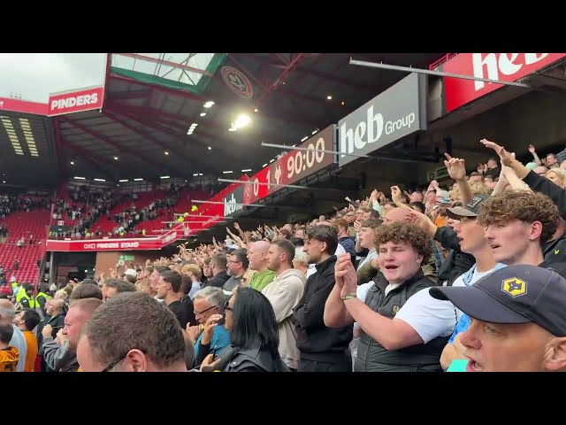 Si Senor FT Whistle Sheff Utd 0-1 Wolves 