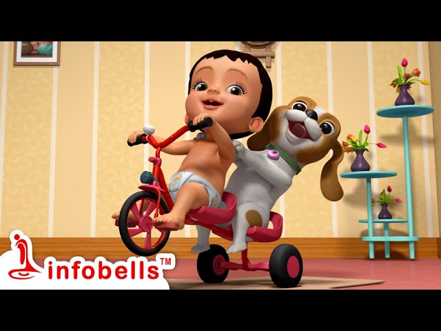 ட்ரிங் ட்ரிங் சிட்டியின் சைக்கிள் வருது | Tamil Rhymes for Children | Infobells