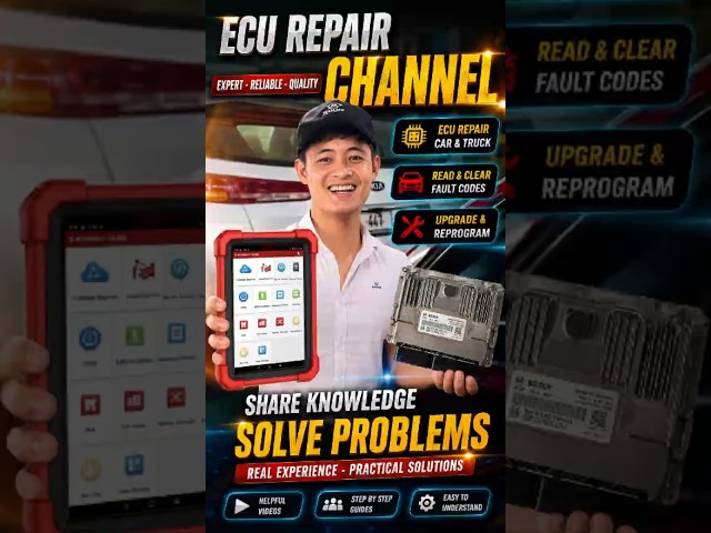 Channel for ECU Repair & Automotive Electronics – From Basics to Advanced #ecurepair  #learning