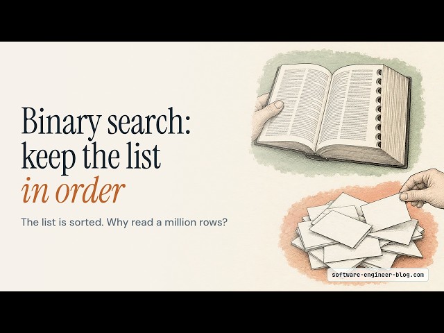 Binary search & sorted invariants — Explained in Detail