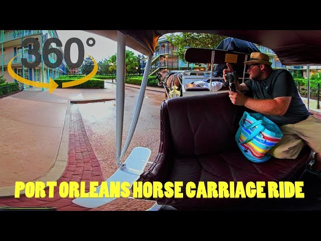 360 POV Riverside carriage ride with Paging Mr Morrow in VR 4K/5K at Walt Disney World