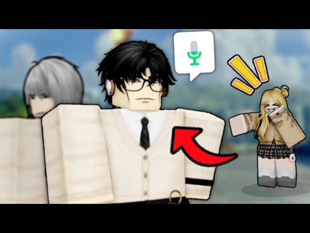 MOGGING IN GAKURAN... (Roblox VC Trolling)