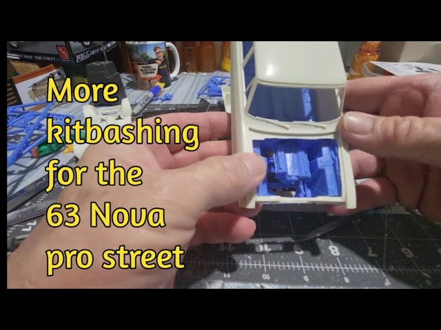 63 Nova wagon pro street! More kit bashing. 