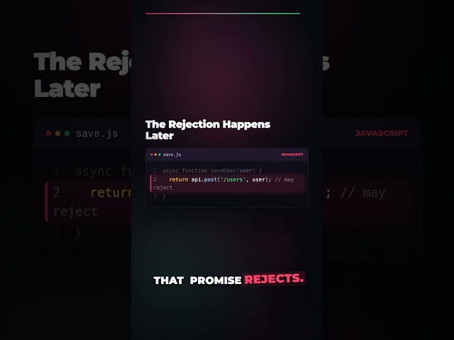 Your try/catch Is Not Catching That Error | JavaScript Async