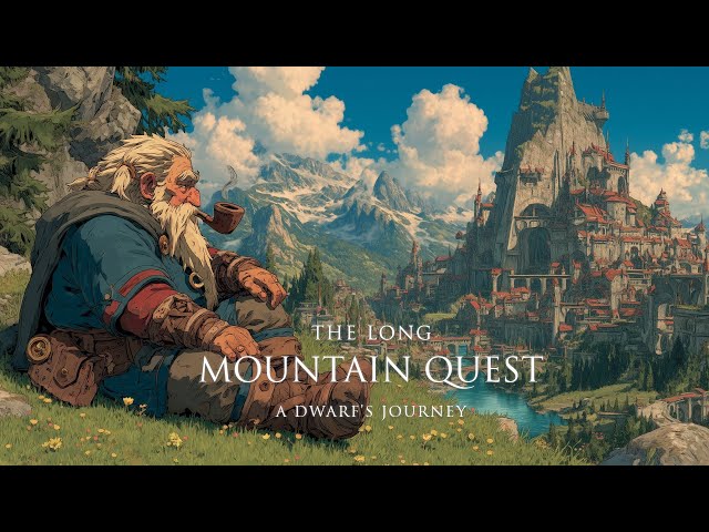 Fantasy Medieval Music for Focus & Calm | The Dwarf’s Long Mountain Journey