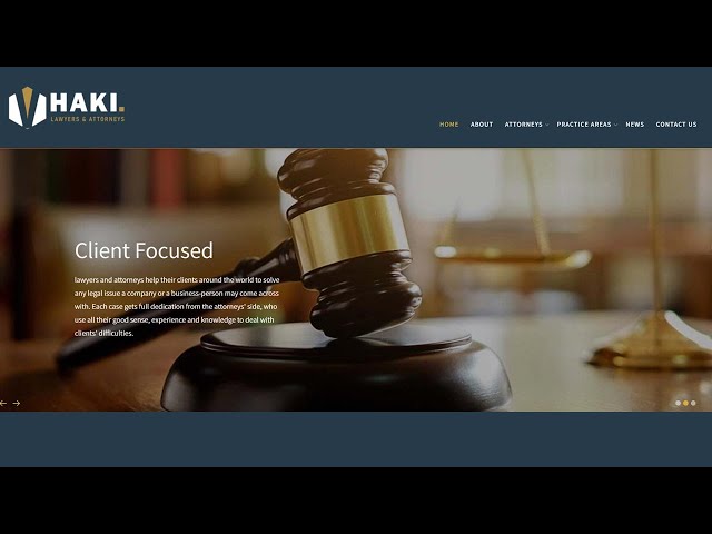 HAKI - Joomla 4 Website Download | How to Customize Different Sections