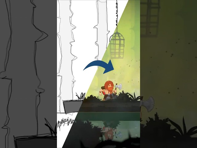 Watch This Level Come to Life 👀 #gaming #indiedev