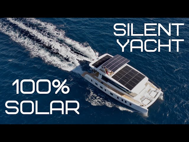 €2,000,000 100% SOLAR ELECTRIC Catamaran SILENT 55 Yacht WALKTHROUGH with SPECS /Outtakes at the end