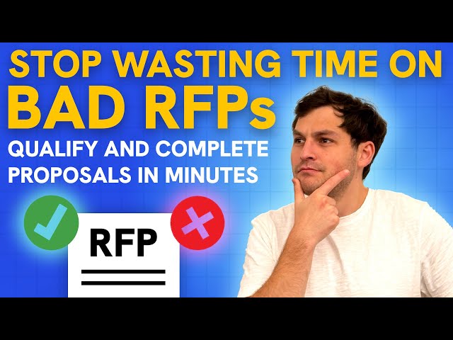 Stop Wasting Time on Bad RFPs (Automate Your Go/No-Go in Minutes)
