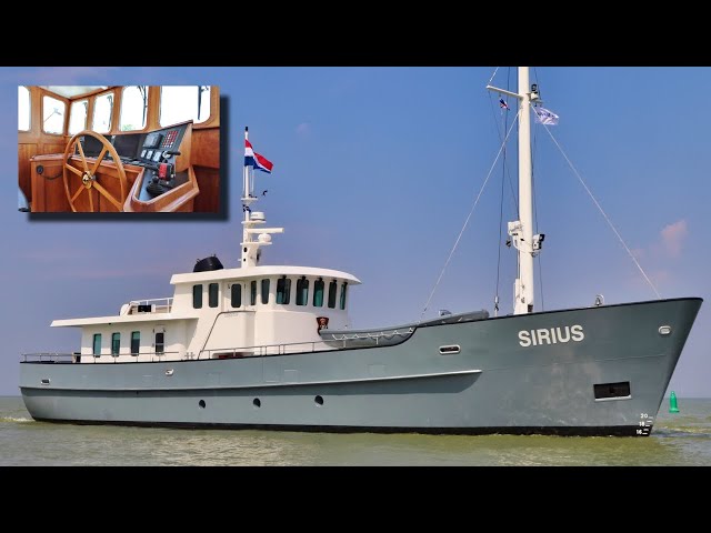 €899K STEEL Trawler Yacht (5,000 NM Range) M/Y 'Sirius'