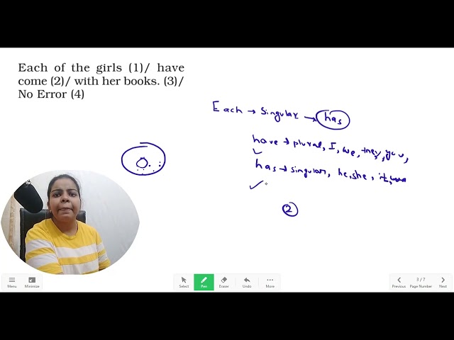 English doubt solving session