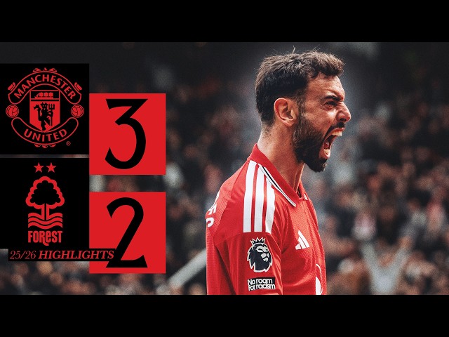 Bruno EQUALS Assist Record! 🔥 | Man Utd v Nottingham Forest | Highlights
