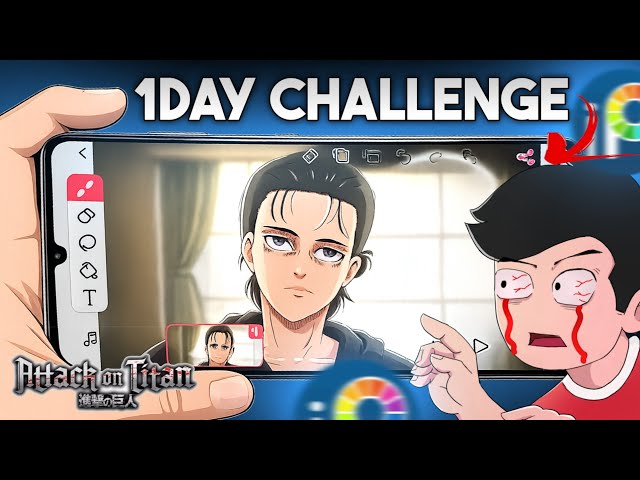 Can I animate Attack on Titan on Mobile ? Animation Like MAPPA on Mobile | Nothing Animate 