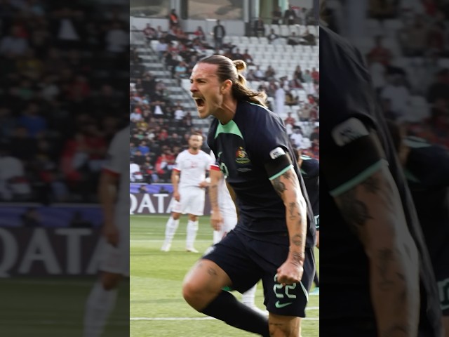 Jackson Irvine 🥶 #Socceroos