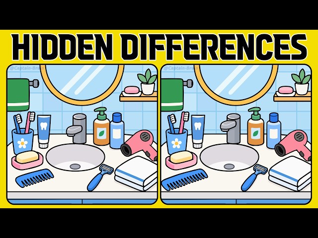 Spot the Difference Puzzles to Keep Your Mind Sharp (A Bit Tricky)