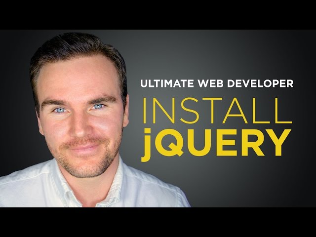 How to Install jQuery [#2] Ultimate Web Developer Course (Free Tutorial)
