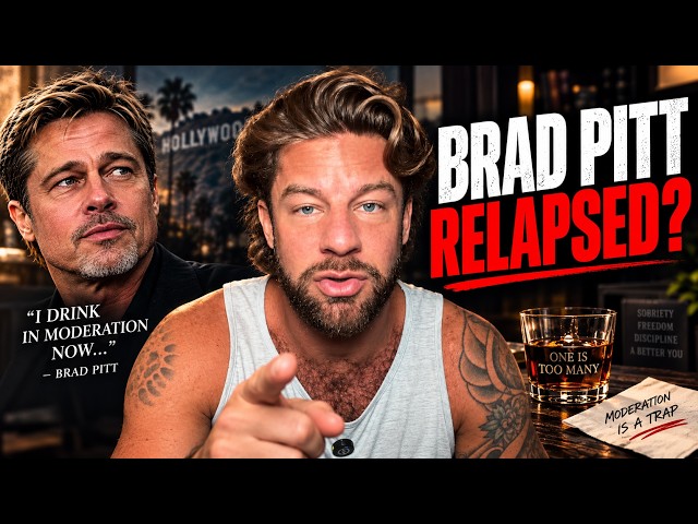 Brad Pitt No Longer Sober After 7 Years — Why It Could Be Life or Death for You