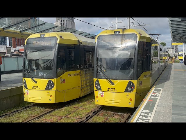 Tram-Spotting At Deansgate-Castlefield (23/05/2026) | Manchester MetroLink (4K)