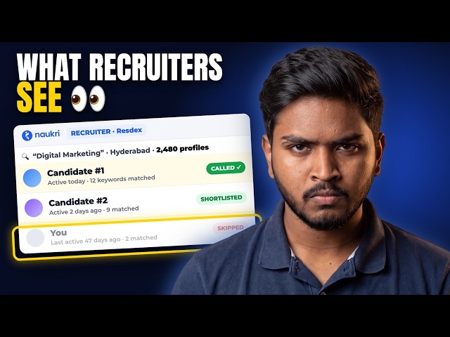 How Recruiters Find You on Naukri & LinkedIn | Job Websites 2026