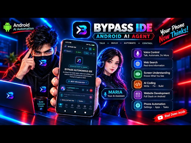 Android AI Assistant That Controls Your Phone | Voice, Coding & Automation