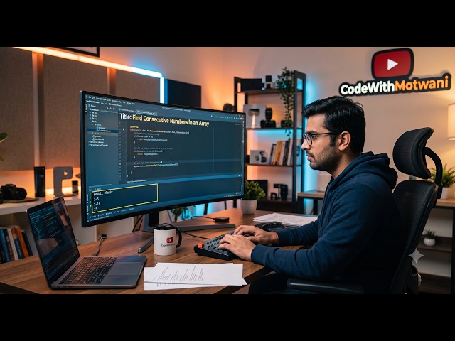 Find Consecutive Numbers in an Array | Coding Interview Question 🔥