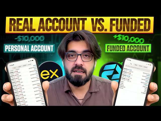 💰 Funded Account vs. Real Account – Which One is BETTER for YOU? 🤔📉📈 MUST WATCH!