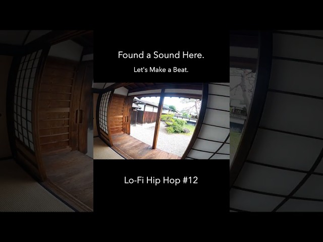 Turning a Japanese Bamboo Water Spout into a Beat | Lo-Fi Hip Hop 12 #beatmaker