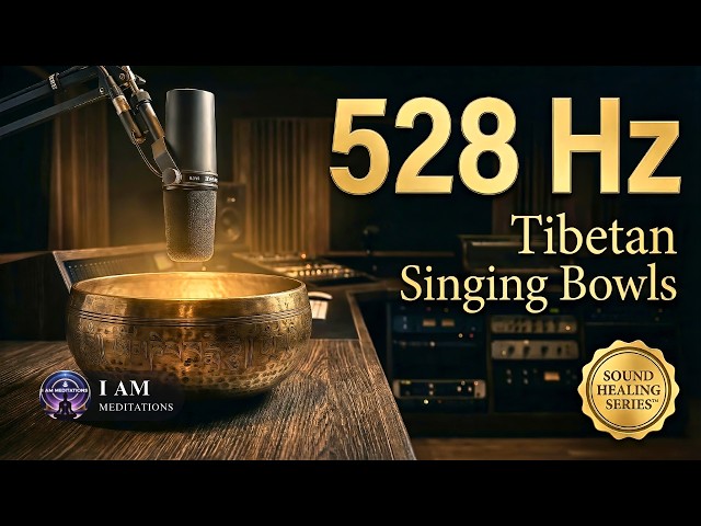528 Hz Tibetan Singing Bowls | Solfeggio Meditation Music | The Sound Healing Series™