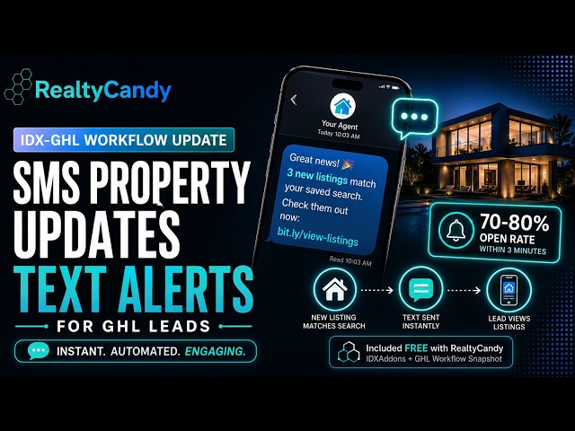 Property Update SMS That Gets 70-80% Opens in Minutes