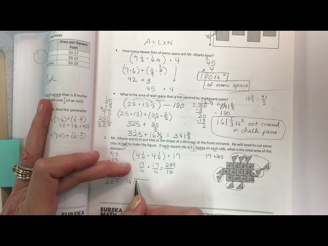 Eureka math grade 5 module 5 lesson 14 homework