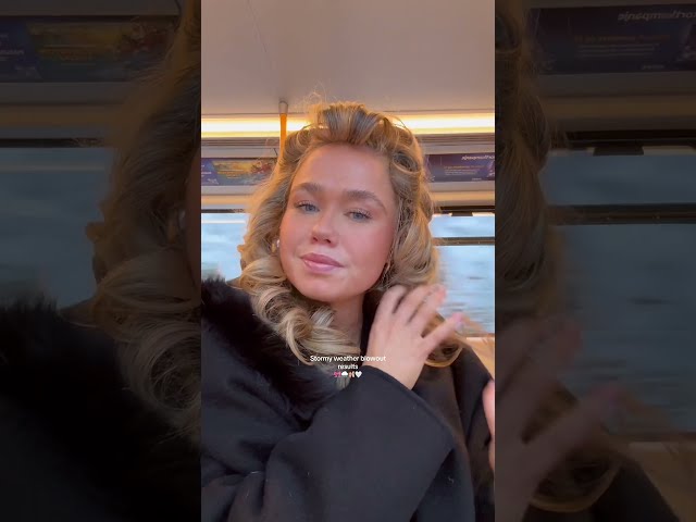 Hair blowout vs. Norwegian winter
