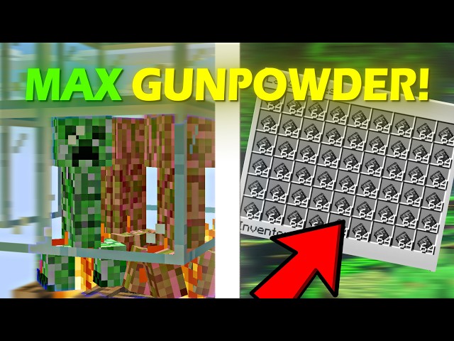 Only 5 Minutes to Build This Creeper Farm in Minecraft 26.2!