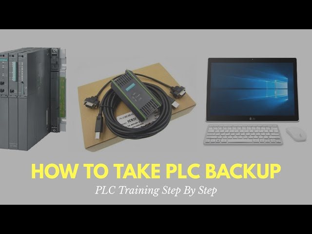 Siemens PLC backup procedure : PLC Training Step by Step