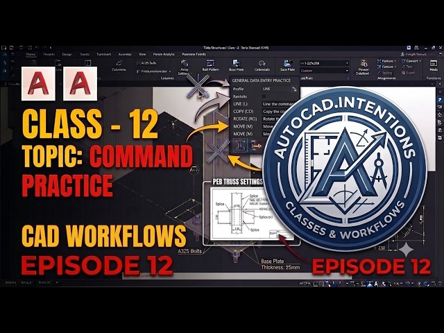 Class-12 #AutoCAD #AutoCAD2D #2DDrawing #CAD #AutoCADTutorial #AutoCADTips #AutoCADDrawing #2DCAD